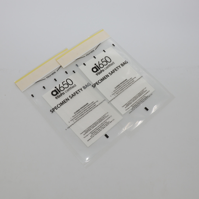 2 le Biohazard pathologique du joint 95kPa de PE médical de poche met en sac pour le laboratoire
