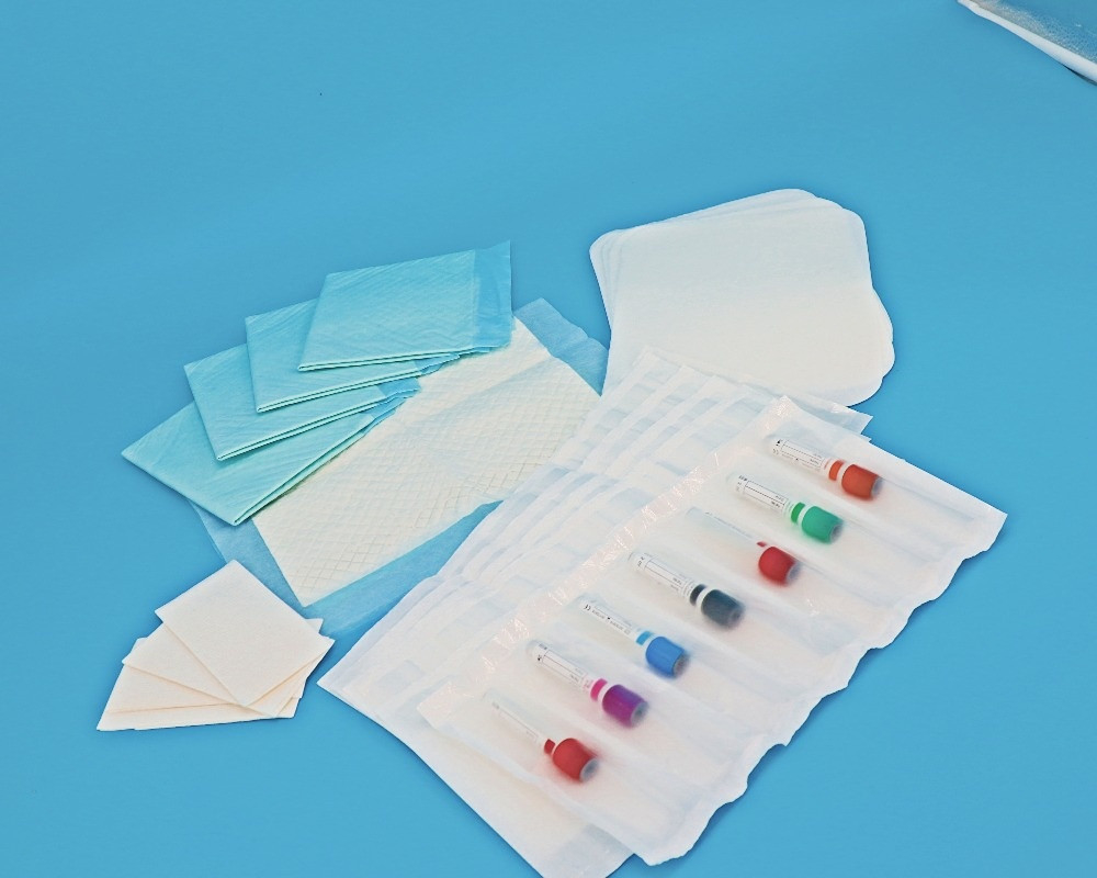 Le spécimen clair met en sac l'impression auto-adhésive refermable de sac témoin de laboratoire avec la poche intérieure d'écritures de poche