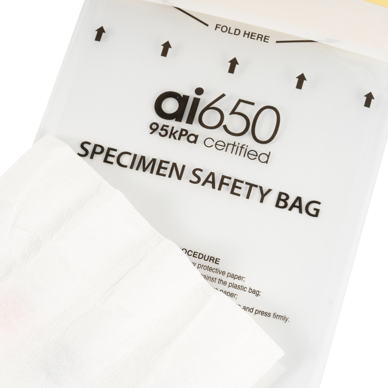 Sacs médicaux jetables en silicone de 95 kPa pour le prélèvement de sang