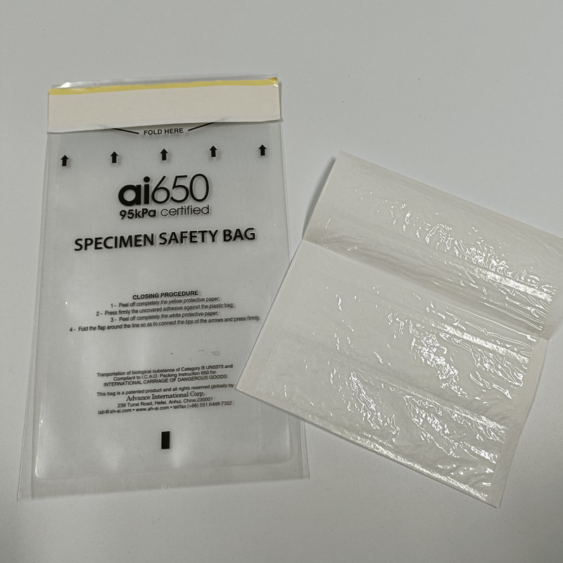 Sacs de rétention à pression claire de 95 kPa avec emballage en carton et impression disponibles