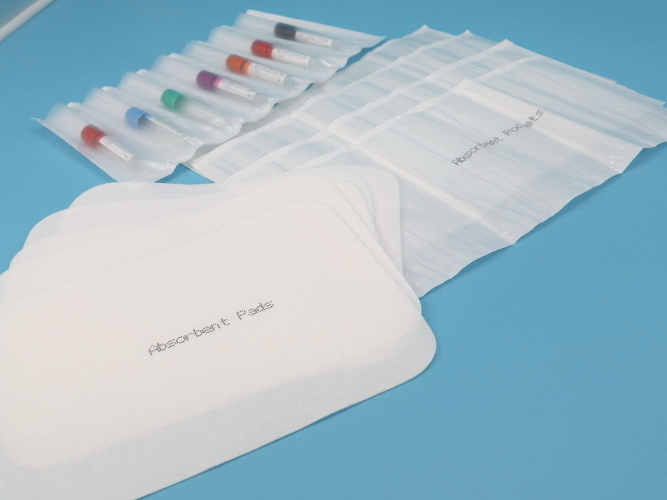 Pâtes d'absorption pour le transport d'échantillons médicaux, cliniques ou diagnostiques