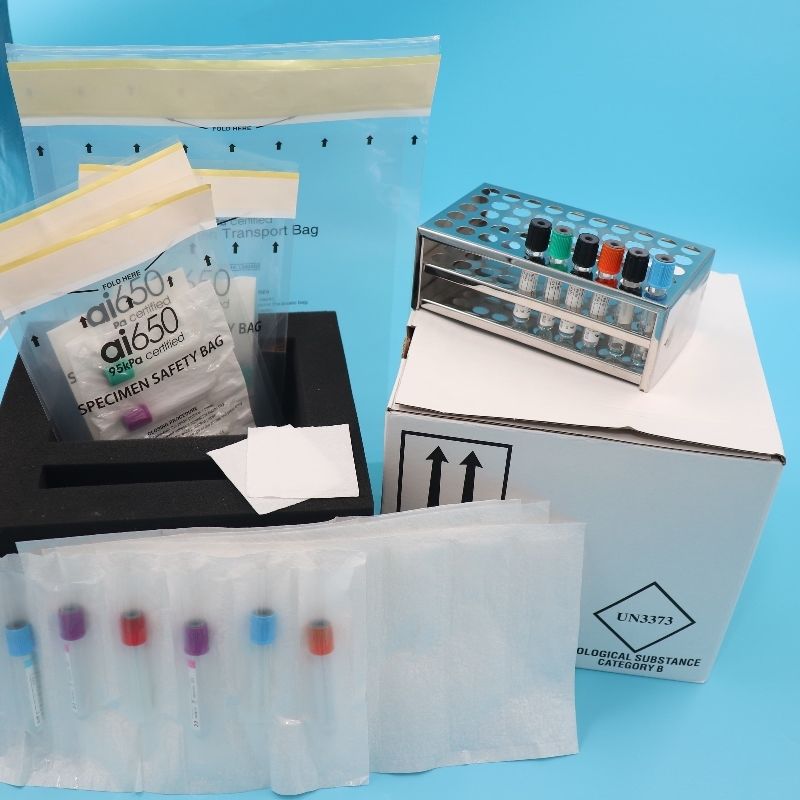 Sacs de transport d'échantillons de laboratoire AIC Sacs d'échantillons sécurisés de 95 KPa pour une manipulation sûre des matières dangereuses pour la santé