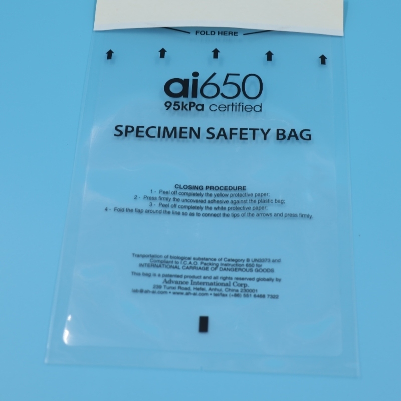 UN3373 Compliant Specimen Transport Box And Biological Sample Bag For Safe Shipping
