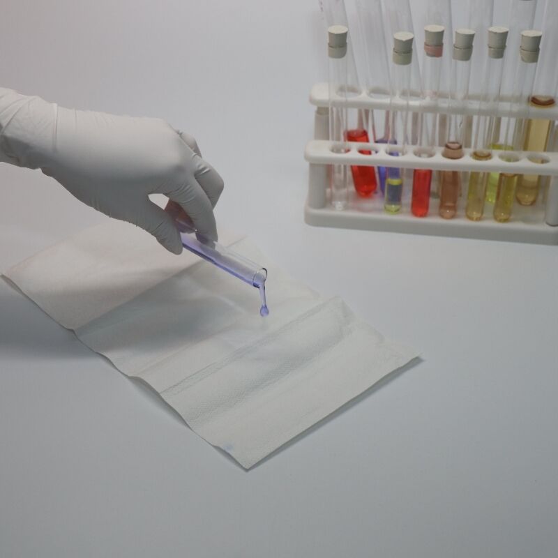 Porte-tube absorbant pour sacs d'échantillons d'urine et de selles, résistant à une pression de 95 KPa