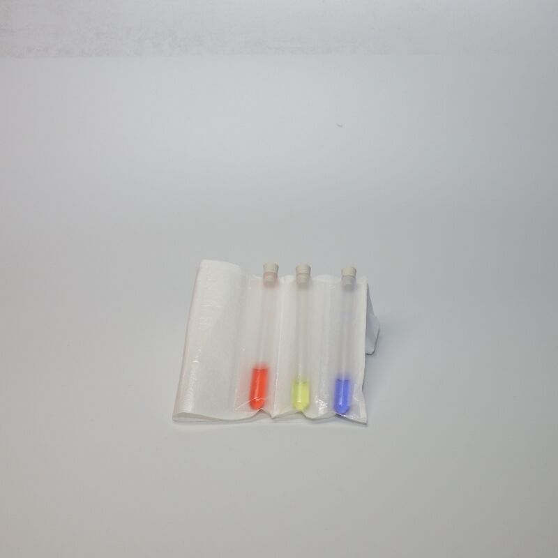 Tampons absorbants pour échantillons de laboratoire et manchons absorbants médicaux à fente, tampon absorbant stérile à usage médical, porte-tube absorbant, poche absorbante à fente unique