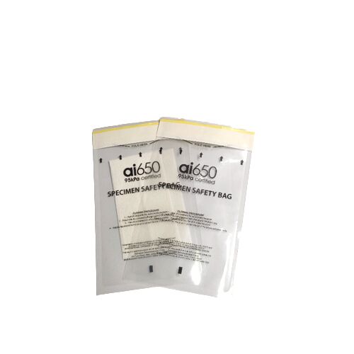 Qualified 95 KPa Bag Factory UN 3373 Specimen Bag Manufacturer Stool & Urine Specimen Transport Bag Supplier Custom & Stock Biohazard Bags