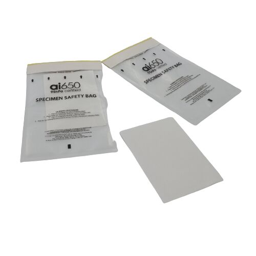 Sac de transport pour spécimens 95 kPa UN3373 pour usage en laboratoire