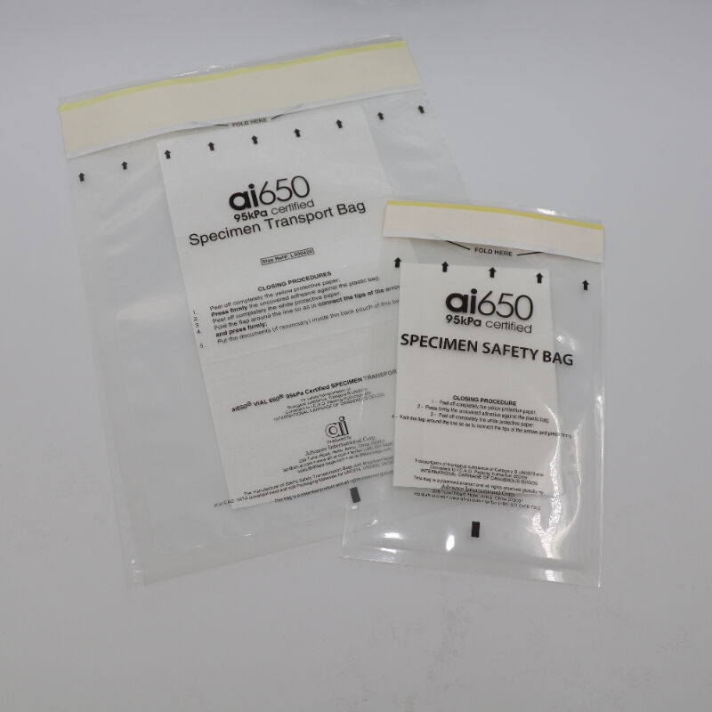 Kit de collecte et de transport de spécimens de substance biologique de catégorie B UN3373 pour spécimens humains exemptés