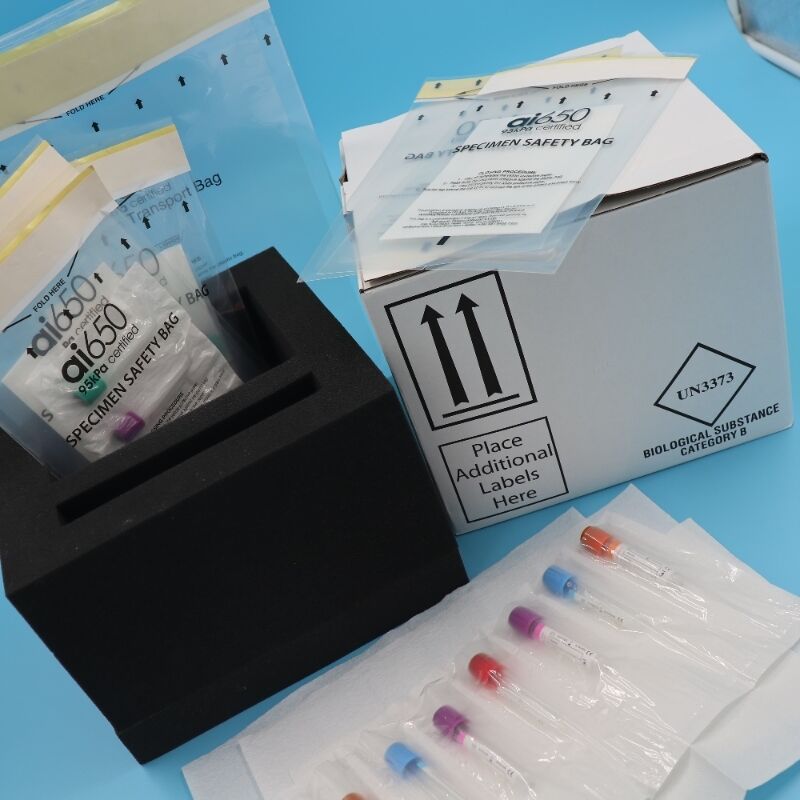 95 KPa Bags For Specimen Transport Medical Sample Transport And Lab Specimen Transport